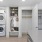 a room with a washer and dryer