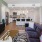 a living room with a couch and a table